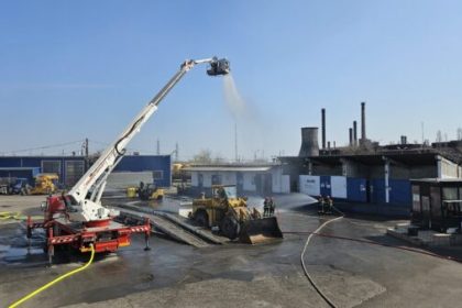 exercitiu de amploare la slatina scenariul unei scurgeri de clor la un operator industrial video
