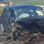 Accident grav pe Centura Drobeta Turnu Severin o persoana in stare de inconstienta trafic blocat pe ambele directii FOTO