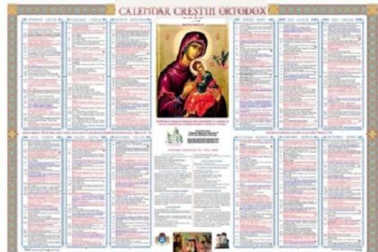 Calendarul ortodox pentru 29 aprilie 2026 Ce sfinti sunt sarbatoriti astazi de Biserica