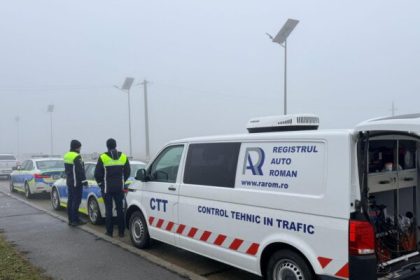 Filtre pe DN6 in judeul Olt Politistii rutieri efectueaza controale asupra soferilor