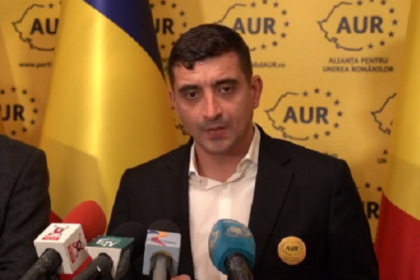 Partidul lui George Simion pierde sustinere AUR a inregistrat o scadere de 4 in intentia de vot a romanilor comparativ cu inceputul anului