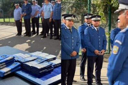Inaintari in grad la Jandarmeria Olt Mai multi militari au fost recompensati pentru activitatea desfasurata FOTO