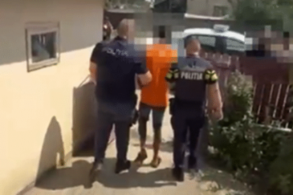 A fugit de politie cu o masina furata Tanar fara permis prins dupa aproape trei saptamani VIDEO