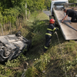 Accident cu o intorsatura suprinzatoare Fratele soferului a fost internat la spital desi nu a fost implicat in incident