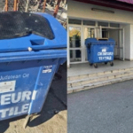 Containere speciale pentru haine si incaltaminte uzate la Corabia Unde sunt situate