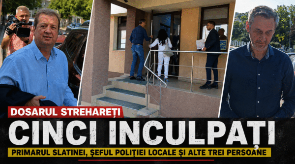 Dosarul Strehareti se extinde cinci INCULPATI dupa audierile de la Parchet printre acestia se numara primarul Slatinei si seful Politei Locale VIDEO