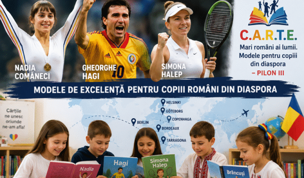 Nadia Comaneci Hagi si Halep lectii de succes pentru copiii romani din strainatate