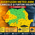 canicula intensa si furtuni puternice hartile anm au fost actualizate din nou cum va fi vremea in olt