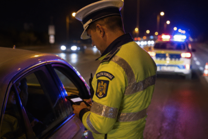 razie de weekend pe drumurile din olt sute de amenzi si 19 permise suspendate sofer caught baut la volan