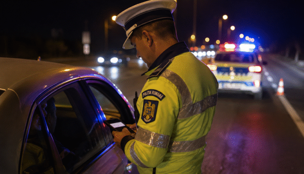 razie de weekend pe drumurile din olt sute de amenzi si 19 permise suspendate sofer caught baut la volan