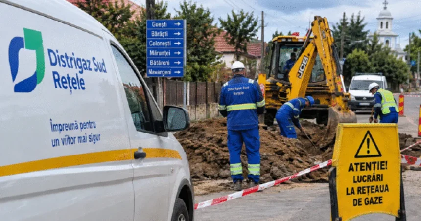 Avarie la rețeaua de gaze în Olt: 275 de clienți din mai multe localități, fără alimentare