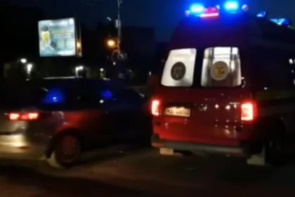 Bărbat accidentat pe trecerea de pietoni de o șoferiță de 80 de ani