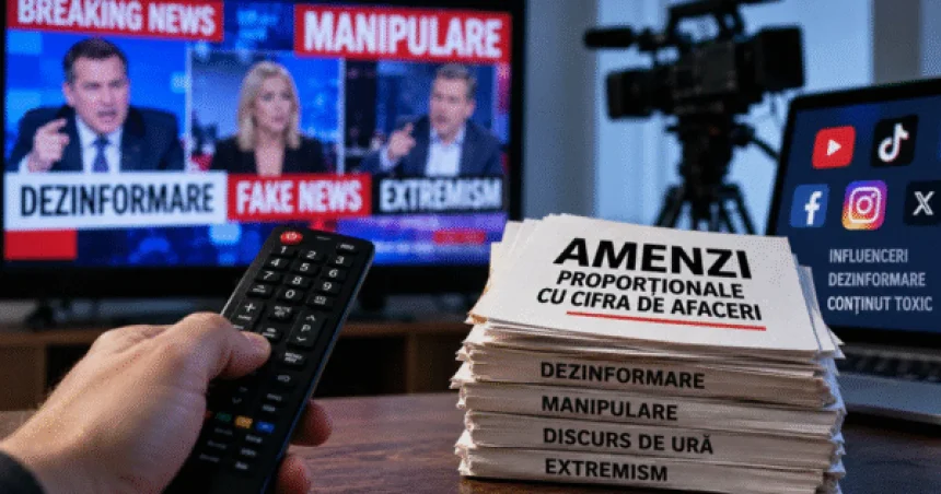 Declic vrea amenzi în funcție de cifra de afaceri pentru dezinformare