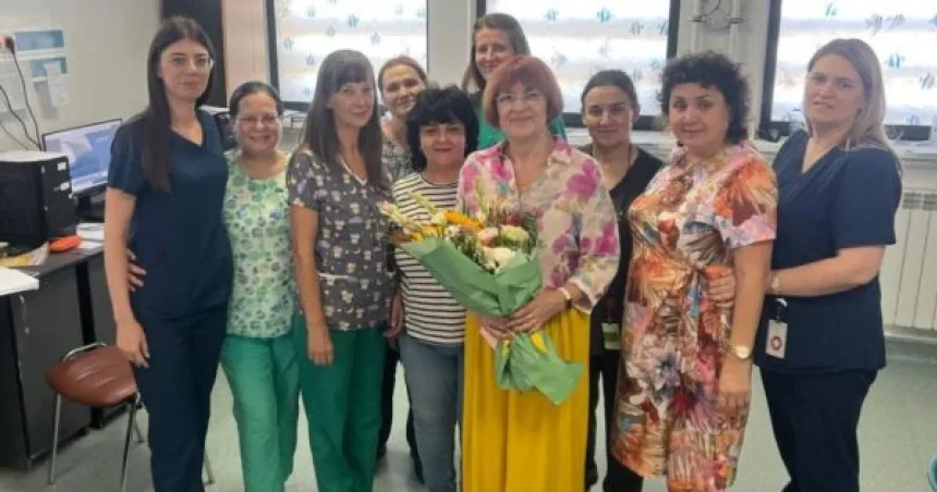 Dr. Claudia Triță se retrage după 35 de ani la Spitalul Slatina