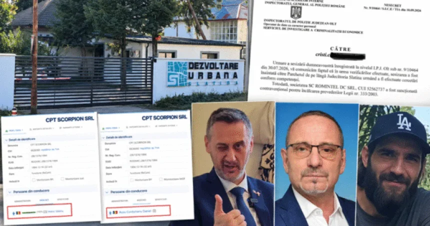 Firmă fără licență, contracte de la Dezvoltare Urbană Slatina. Dosar la Parchet